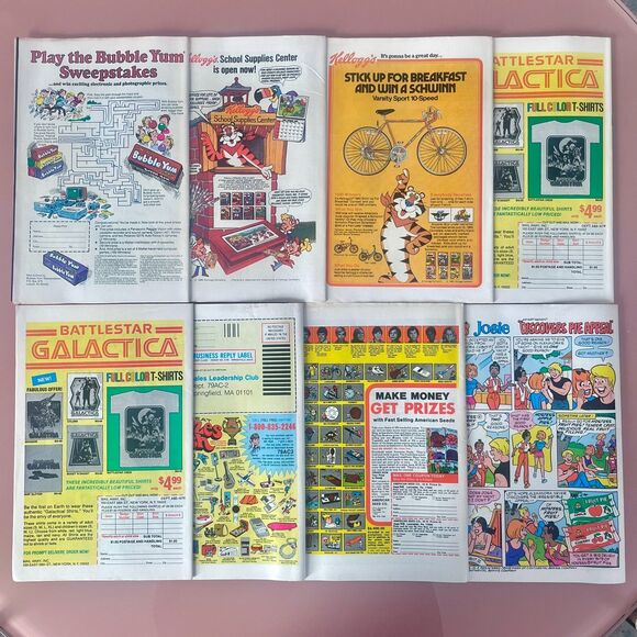 Vintage Comics Archie's Pals 'n' Gals Series 1979 - 1981 LOT of 8 - Single Owner - Picture 9 of 9